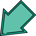 multimedia,arrows,multimedia option,orientation,directional,diagonal arrow,diagonal